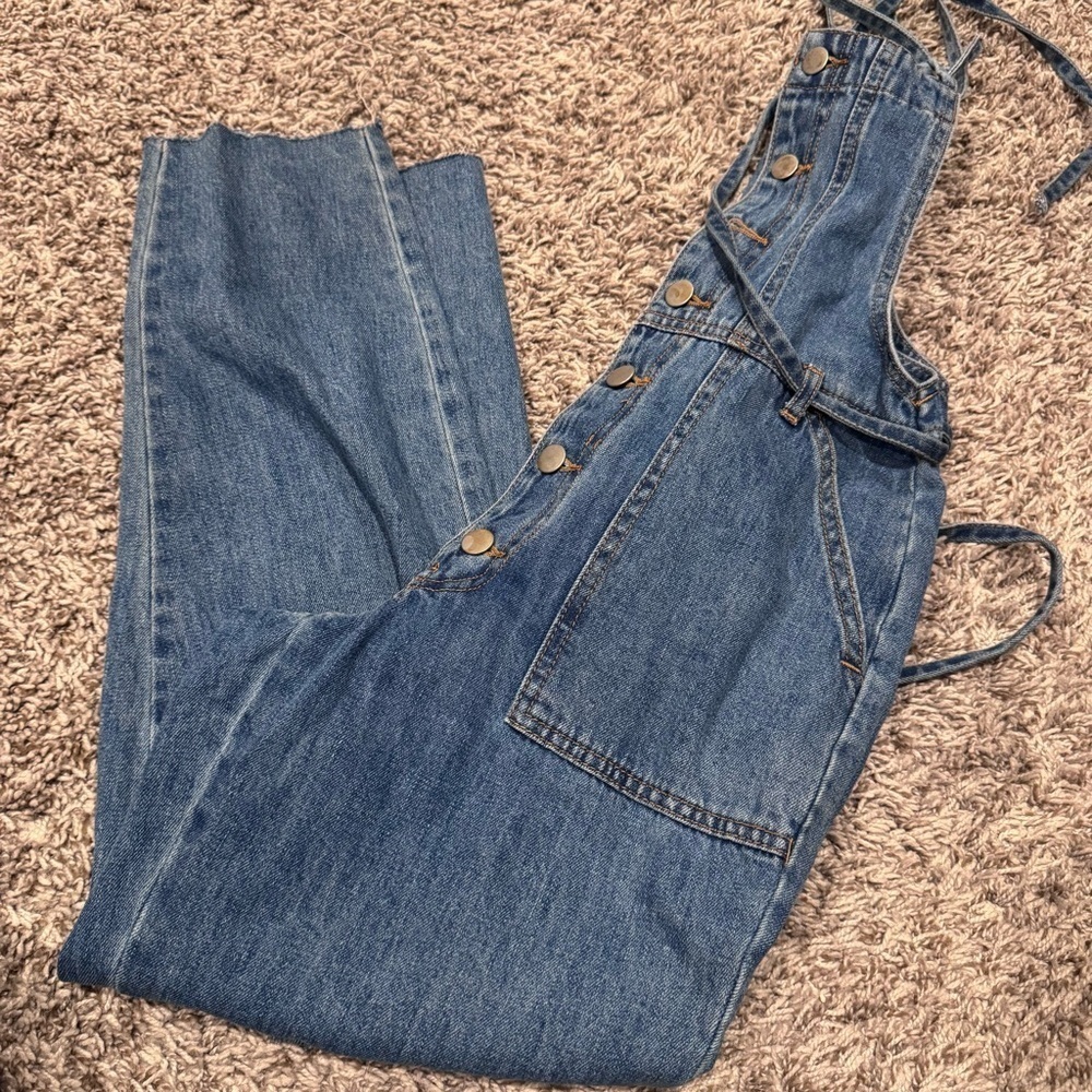 Denim Romper